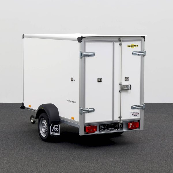 Humbaur hk 752513-15p - kofferanhänger - 750 kg - 2.51m x 1.32m x 1.52m - doppelflügeltür