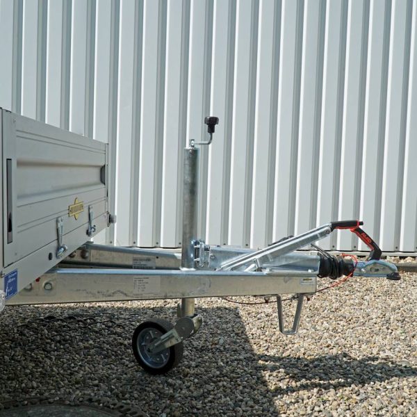 Humbaur ha 133015 - tieflader - 1.3t - 3.03m x 1.5m x 0.35m - bugklappe - gebremst