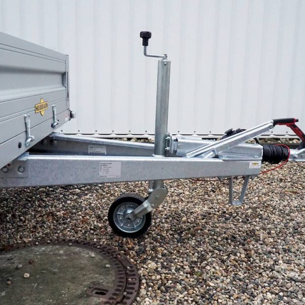 Humbaur ha 253015 - tieflader - 2.5t - 3.03m x 1.5m x 0.35m - bugklappe - gebremst