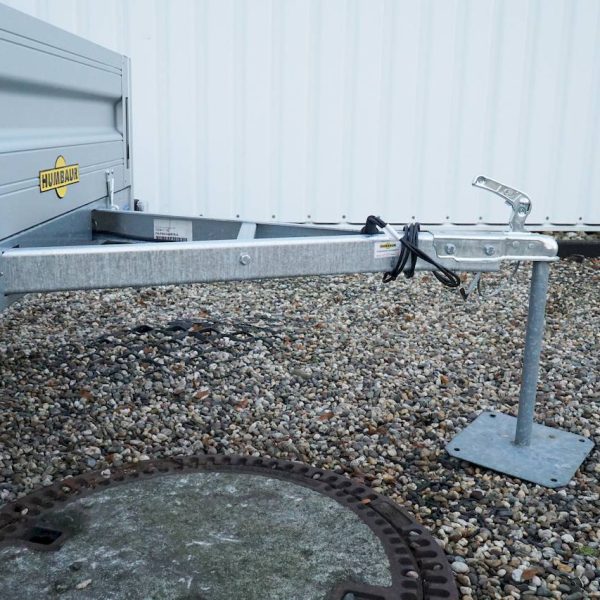 Humbaur ha 752513 - tieflader - 750 kg - 2.51m x 1.31m x 0.35m - bugklappe