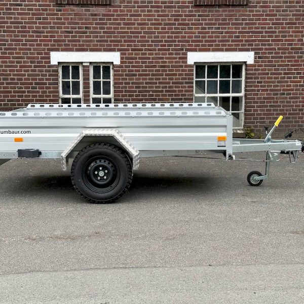 Humbaur ha 132513 kv  offroad - tieflader - 1.3t - 2.51m x 1.31m x 0.4m - bugklappe - offroad