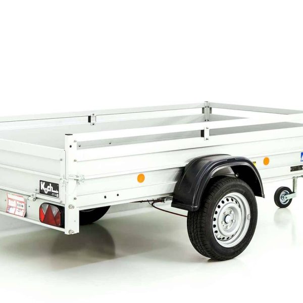 Koch-Anhänger 4.12 - tieflader - 1.2t - 2.5m x 1.25m x 0.45m - gebremst