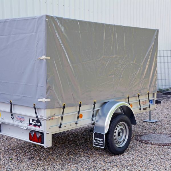 Koch-Anhänger u4 - planenanhänger - 750 kg - 2.5m x 1.25m x 1.3m - verzinkt