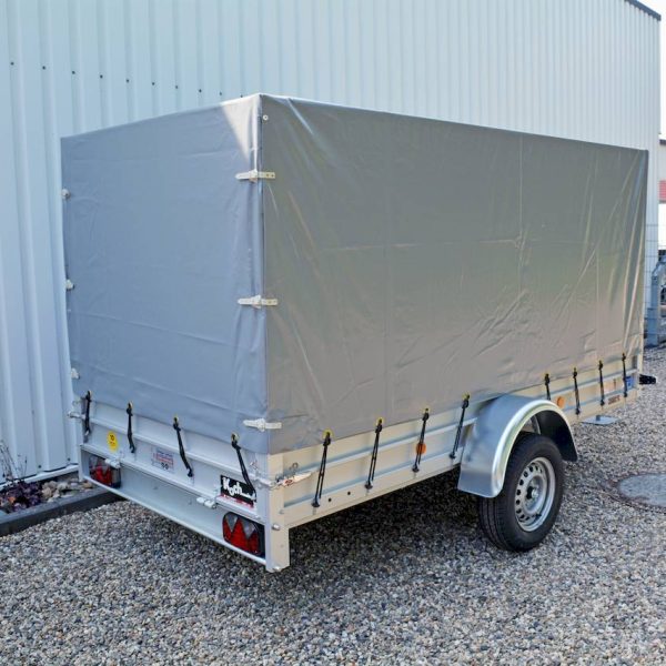 Koch-Anhänger u7 - planenanhänger - 750 kg - 3m x 1.5m x 1.5m - verzinkt