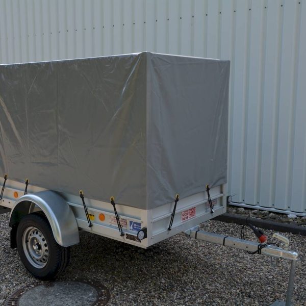 Koch-Anhänger u2 - planenanhänger - 750 kg - 2.05m x 1.05m x 1.3m - verzinkt