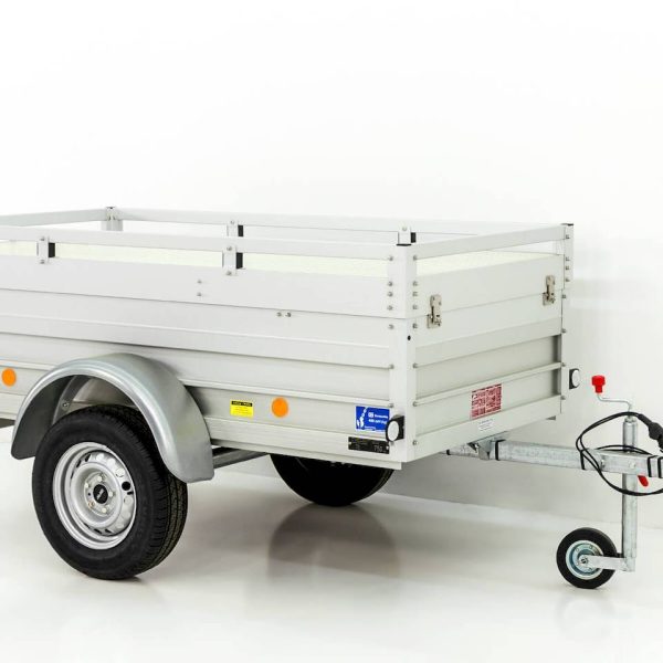 Koch-Anhänger u2 - tieflader - 750 kg - 2.05m x 1.05m x 0.5m - verzinkt