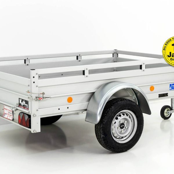 Koch-Anhänger u3 - tieflader - 750 kg - 2m x 1.25m x 0.45m - verzinkt - neufahrzeug