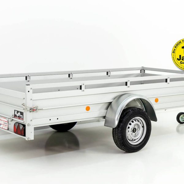 Koch-Anhänger u5 - tieflader - 750 kg - 3m x 1.25m x 0.45m - verzinkt - neufahrzeug