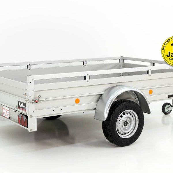 Koch-Anhänger u6 - tieflader - 750 kg - 2.5m x 1.5m x 0.45m - verzinkt