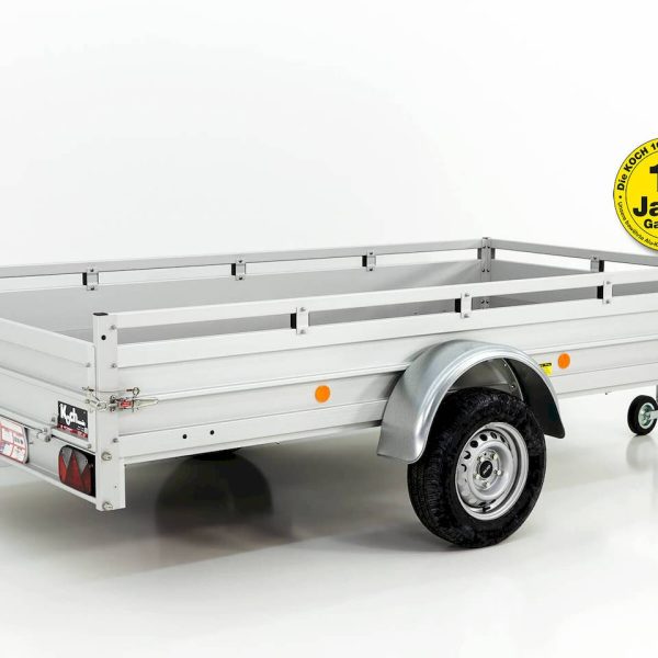 Koch-Anhänger u7 - tieflader - 750 kg - 3m x 1.5m x 0.45m - verzinkt - neufahrzeug