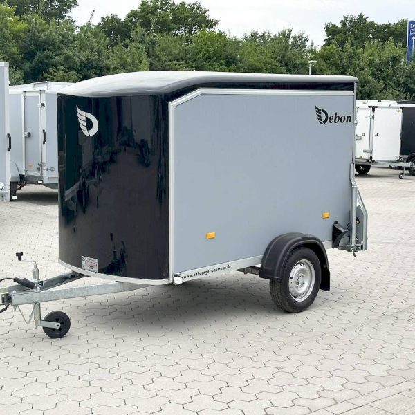 Debon c255 v2 - kofferanhänger - 750 kg - 2.51m x 1.25m x 1.56m - plywood
