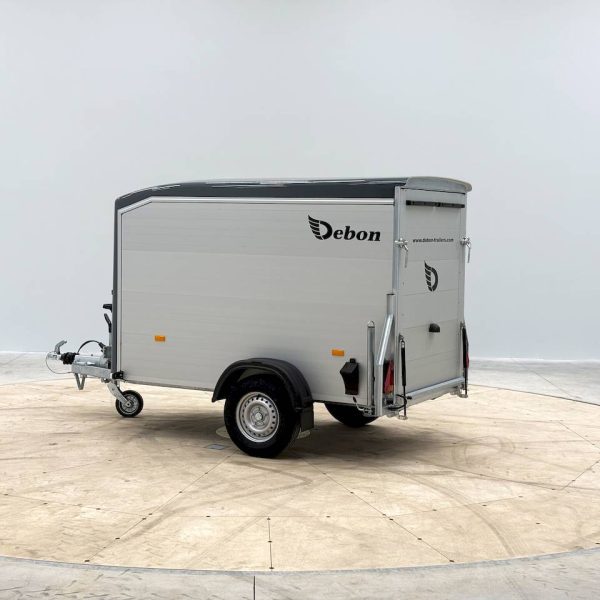 Cheval Liberté Debon C255 V2 Alu – Kofferanhänger 1300 kg Iron Grey mit Seitentür