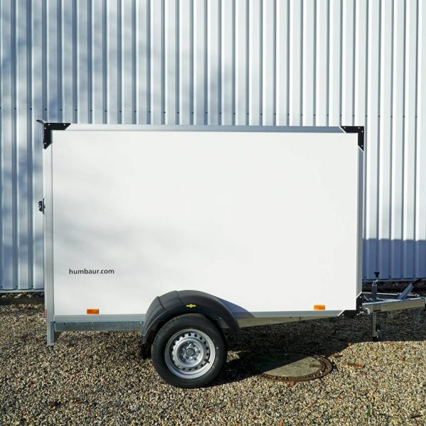 Humbaur hk 132513-15p - kofferanhänger - 1.3t - 2.51m x 1.32m x 1.52m - rampe - gebremst