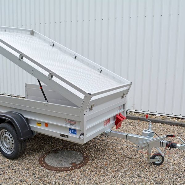 Koch-Anhänger 4.12 - tieflader - 1.2t - 2.5m x 1.25m x 0.5m - gebremst