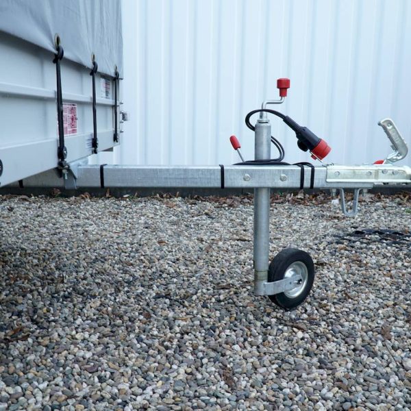Koch-Anhänger u7 - planenanhänger - 750 kg - 3m x 1.5m x 1.8m - verzinkt