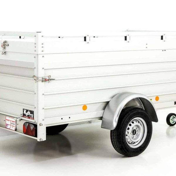 Koch-Anhänger u4 - tieflader - 750 kg - 2.5m x 1.25m x 0.8m - verzinkt