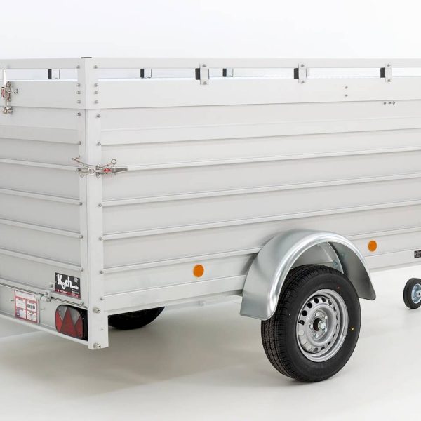 Koch-Anhänger u4 - tieflader - 750 kg - 2.5m x 1.25m x 0.95m - verzinkt