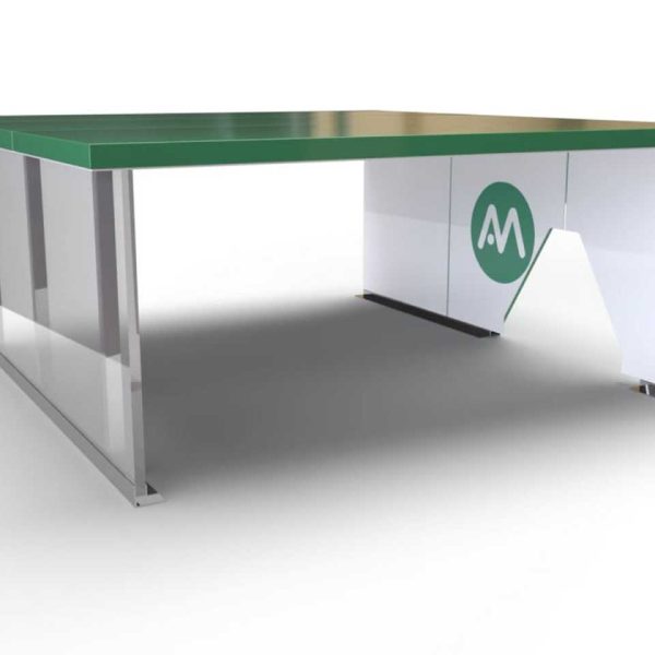 IDEA MOWER Garage Big Light Grün/Weiß