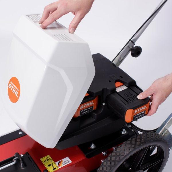 4F Akku-Wildkrautbürste Limpar Turbo IV mit Stihl AP Powerhead - ohne Akkus und Ladegerät – vue 3