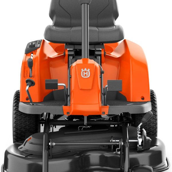Husqvarna Akku-Frontmäher R 112iC mit Mähdeck Combi 85, Akku und Ladegerät – vue 3