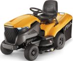 Stiga Rasentraktor Estate 7102 W Special HONDA mit Mulchstopfen, Anhängerkupplung und Ladegerät – vue 3