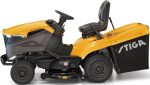 Stiga Rasentraktor Estate 7102 W Special HONDA mit Mulchstopfen, Anhängerkupplung und Ladegerät – vue 4