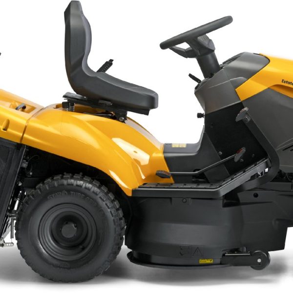 Stiga Rasentraktor Estate 798 W Special HONDA Winterpaket mit 120 cm Schneeschild, PTO-Kit und Schneeketten – vue 3